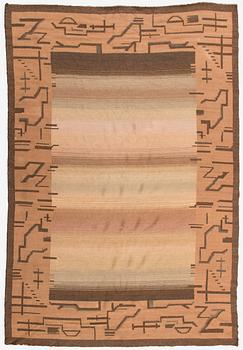 karvalankamatto, Aaltosen Mattokutomo, Kiikka 1930-luku. Noin 360 x 250 cm.