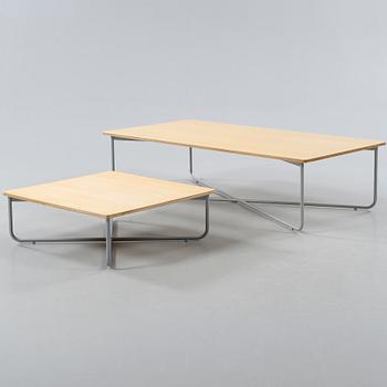 SOFFBORD, 2 st, "Havanna",  formgivna av Koncept Stockholm, Swedese, 2000-tal.