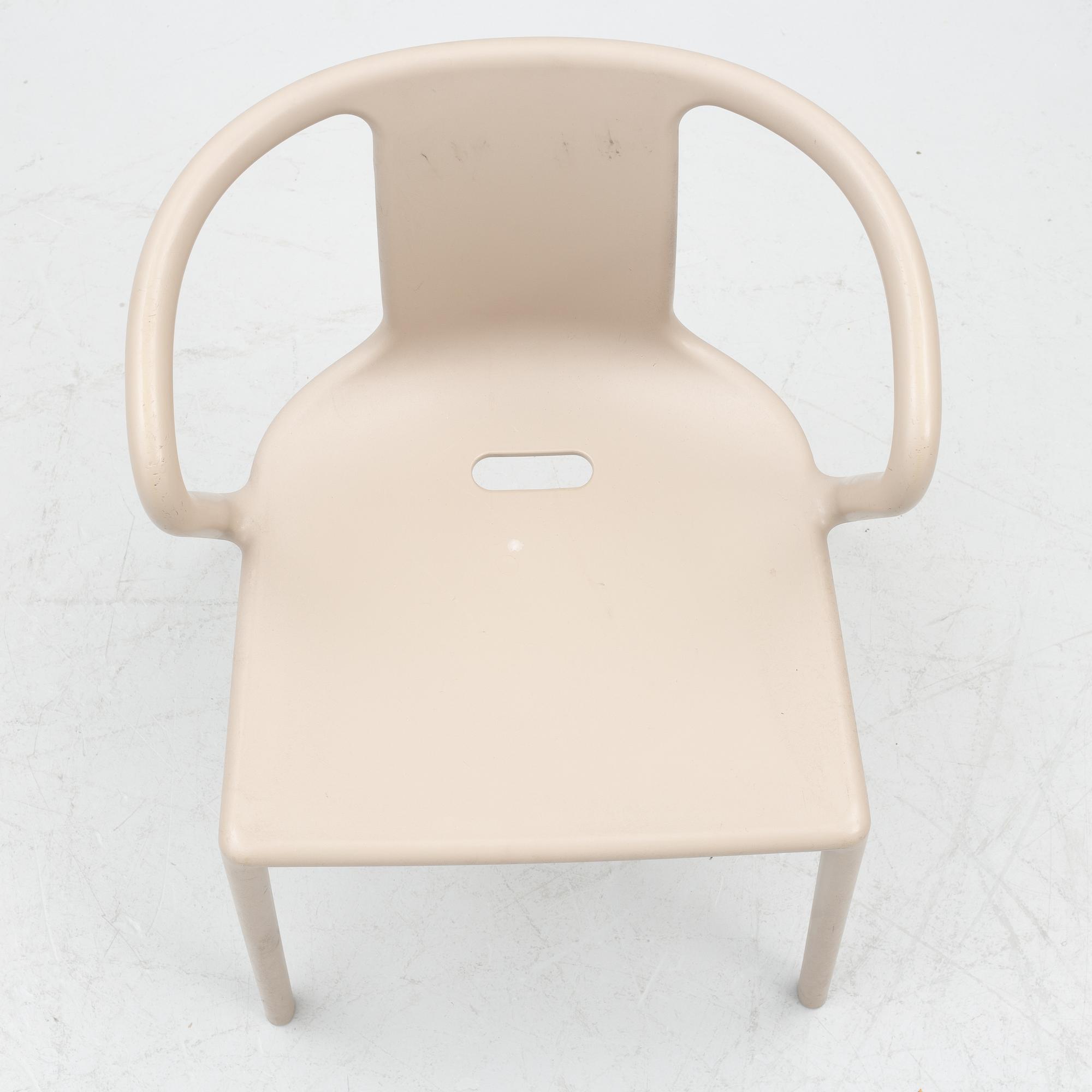 Jasper Morrison, karmstolar, 4 st, "Air", Magis, Italien.