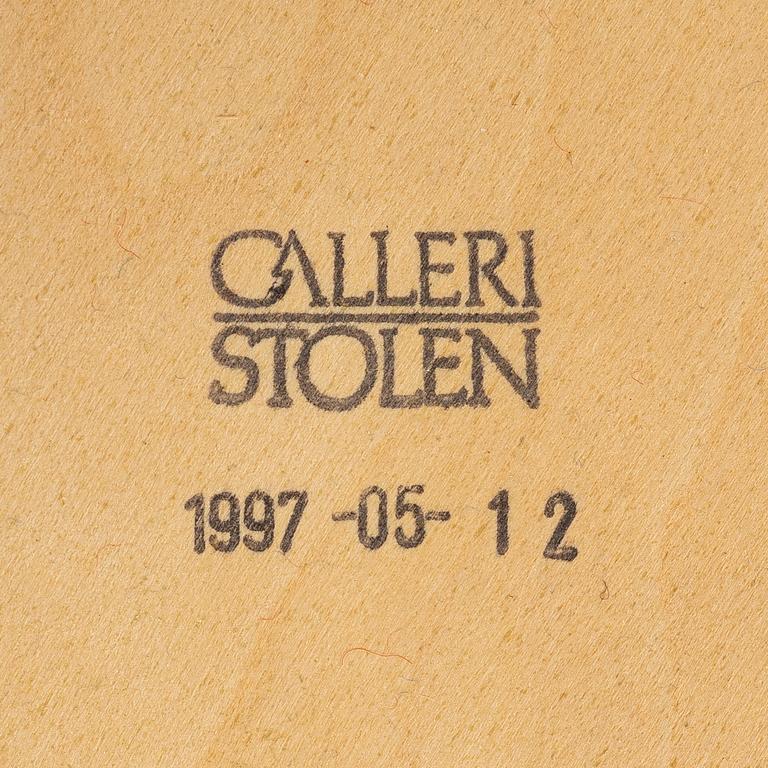 Åke Axelsson, a 'Neptune' armchair, Galleri Stolen, 1990s.