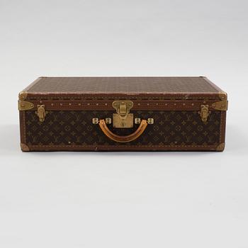 LOUIS VUITTON, a monogram canvas suitcase, "Alzer 75".