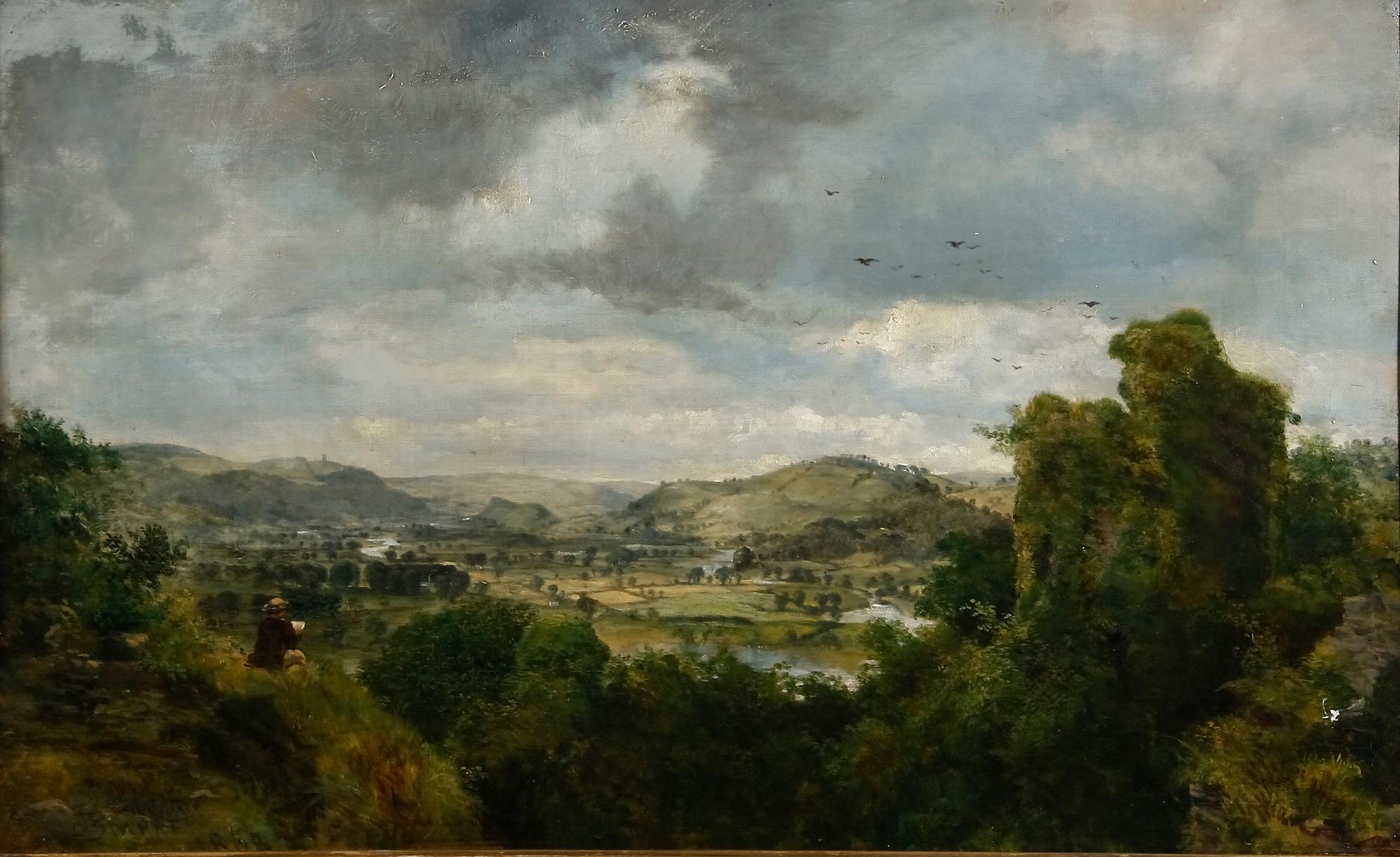 SMART, JOHN, IV, tillskriven, olja på duk, sign J. Smart, otydl dat.