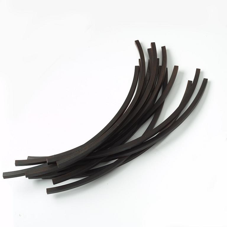 Bernar Venet, "Arcs in Disorder: 83.5 Arc x 14".