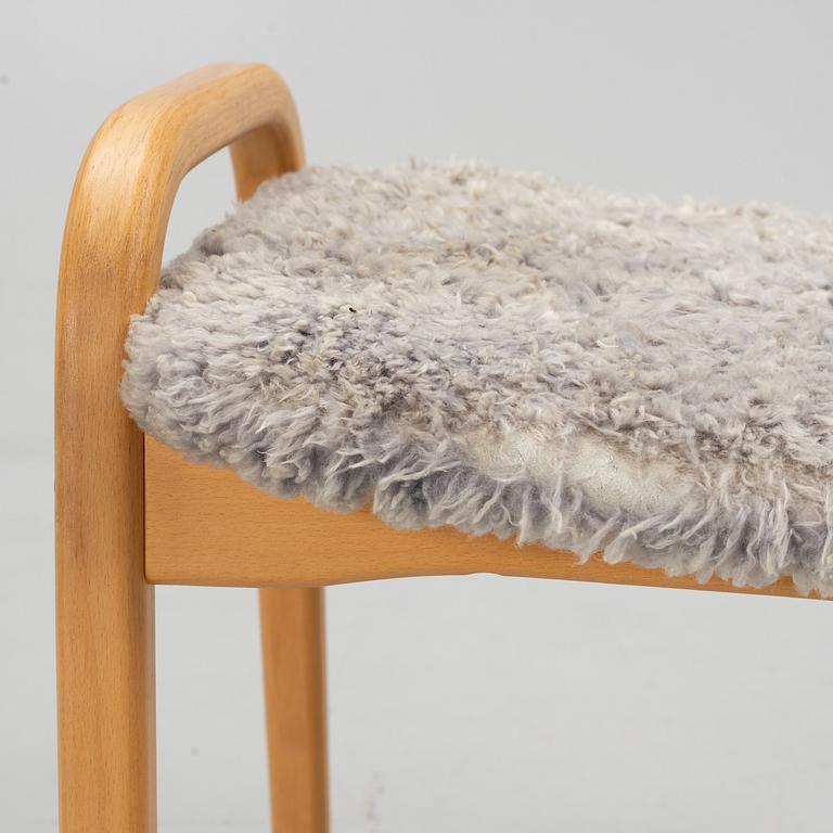 Yngve Ekström, armchair with footstool, 'Lamino', Swedese.