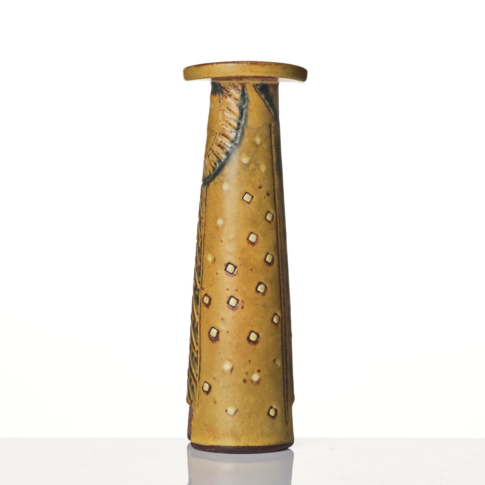 Wilhelm Kåge, a Farsta stoneware vase, Gustavsberg Studio 1953.