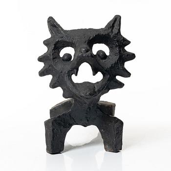 Olle Hermansson, eldhund, "Räven", Husqvarna.