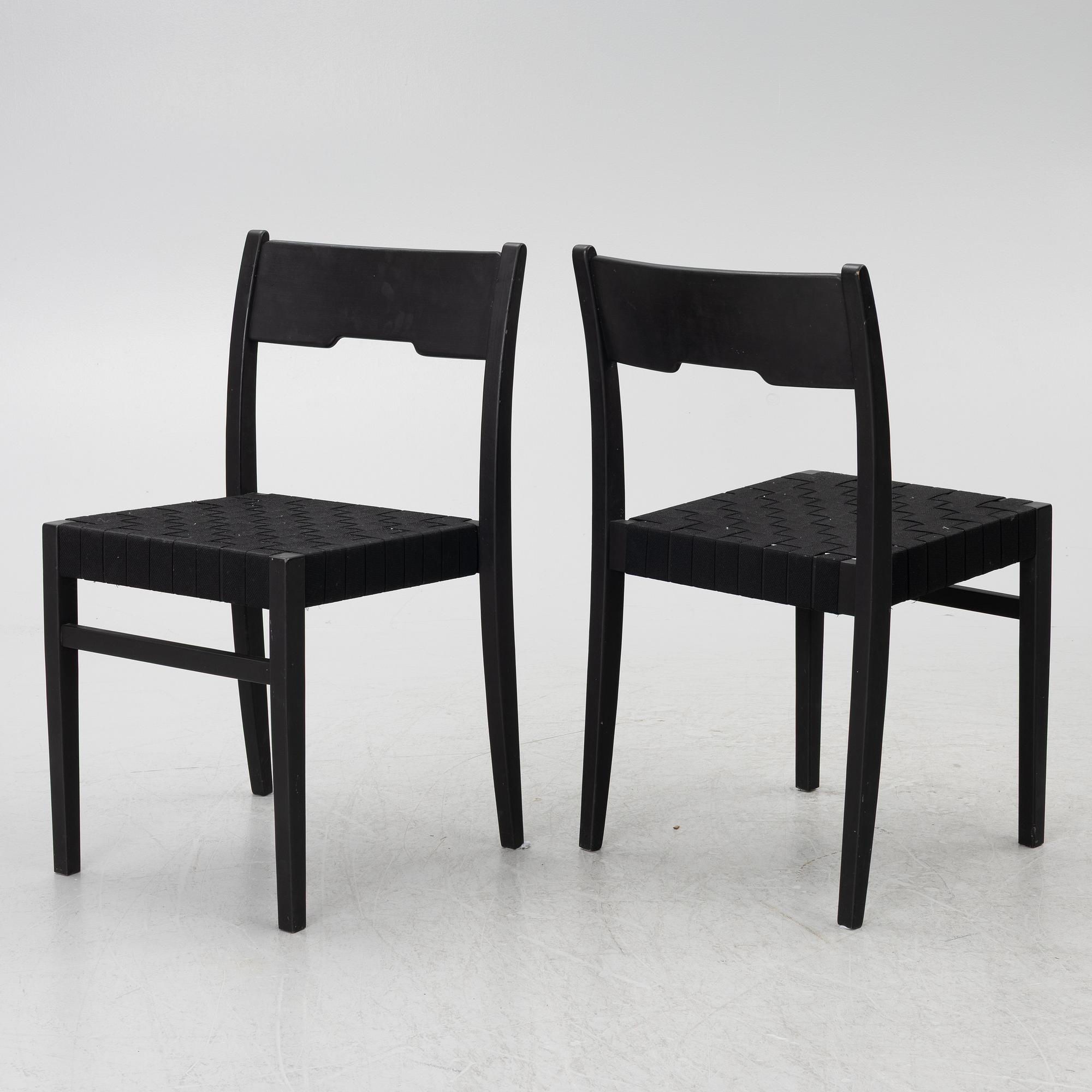 Emma Olbers, chairs, 4 pcs, "Arnold", Tre Sekel.