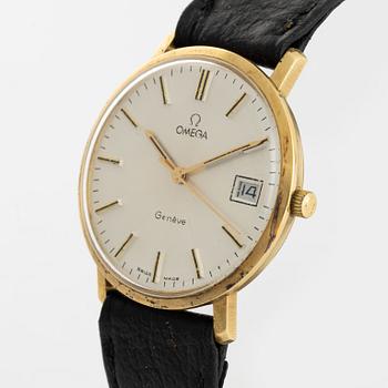 Omega, Genève, armbandsur, 34 mm.