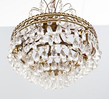 LJUSKRONA, 1900-talets mitt. Höjd ca 30 cm.