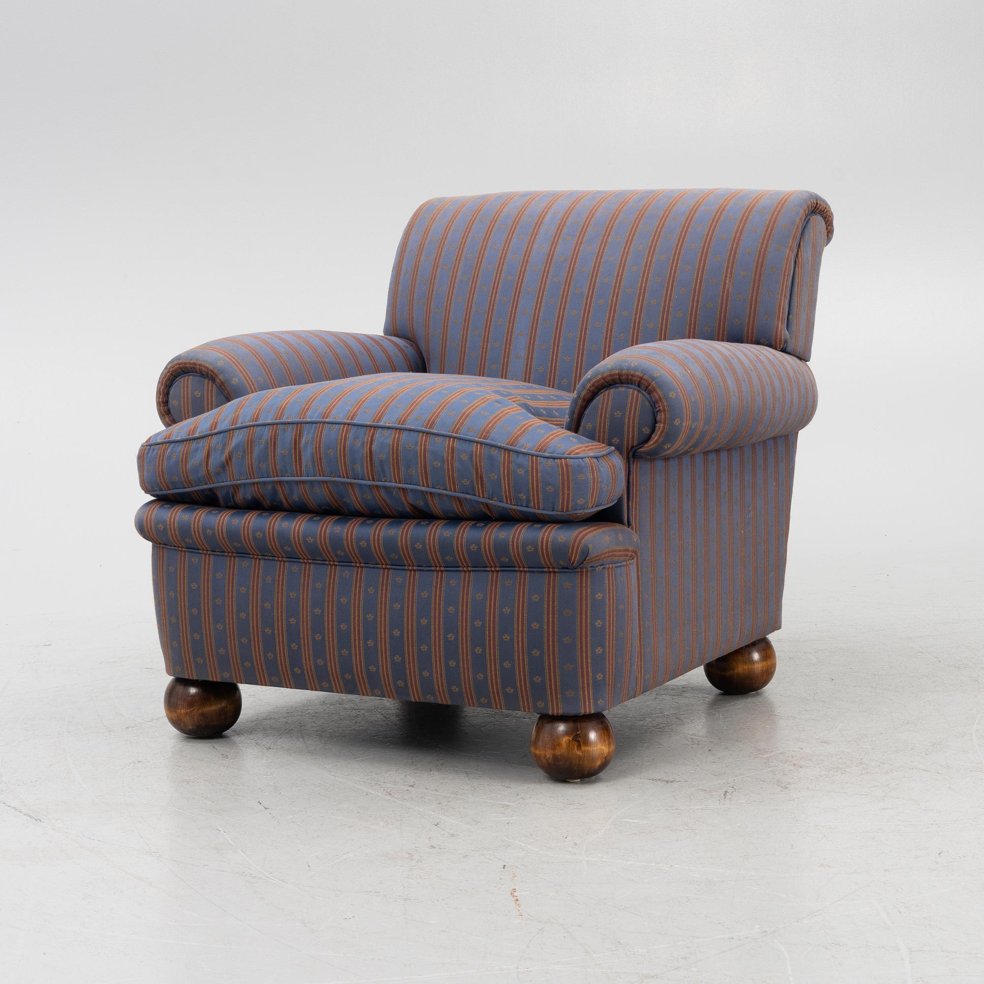 Josef Frank, fåtölj, modell 336, Firma Svenskt Tenn.