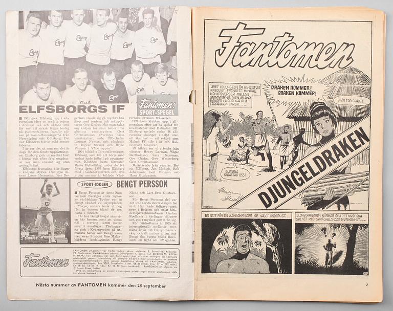 SERIETIDNINGAR, ca 80 st, 1960-tal.