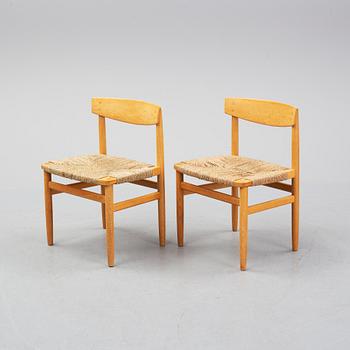 Nine Öresund chairs by Børge Mogensen for Karl Andersson & söner.