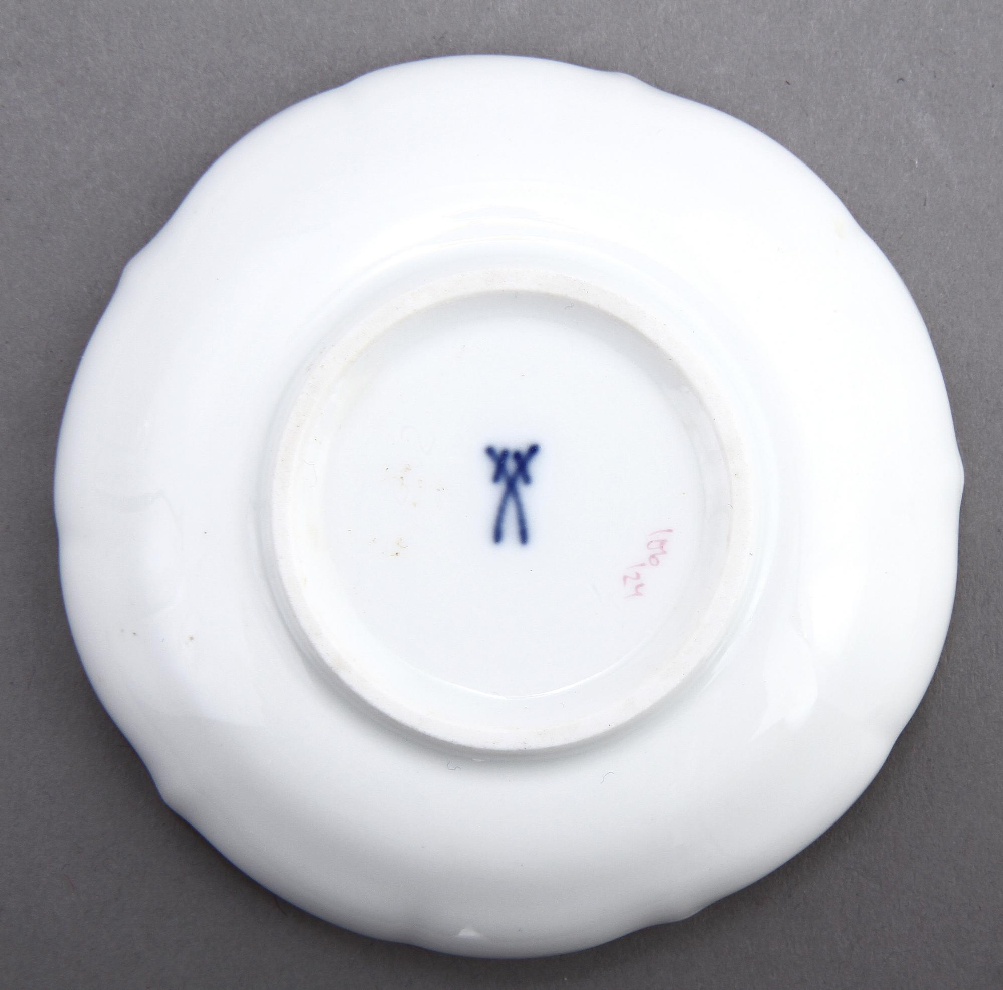 SERVIS, 26 delar, porslin, Meissen 1900-tal.