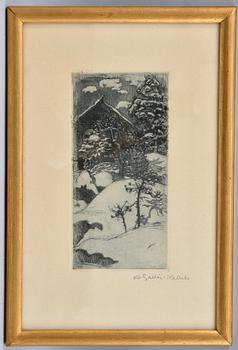 Akseli Gallen-Kallela, KALELA PÅ VINTERN.
