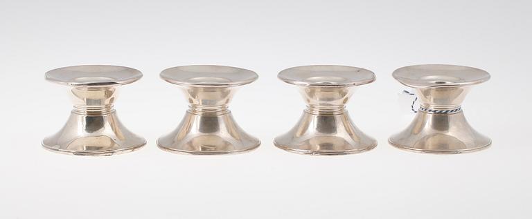 LJUSSTAKAR, 4 st, silver, Gorham, USA, 1900-tal.