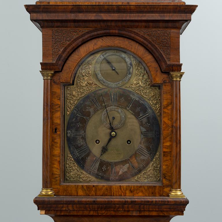 Daniel Quare and Stephen Horseman, London, an English early 18th century month-going longcase clock.