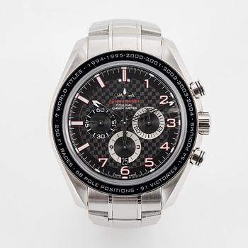 Omega, Speedmaster, Legend, "Michael Schumacher", armbandsur, 44,25 mm.