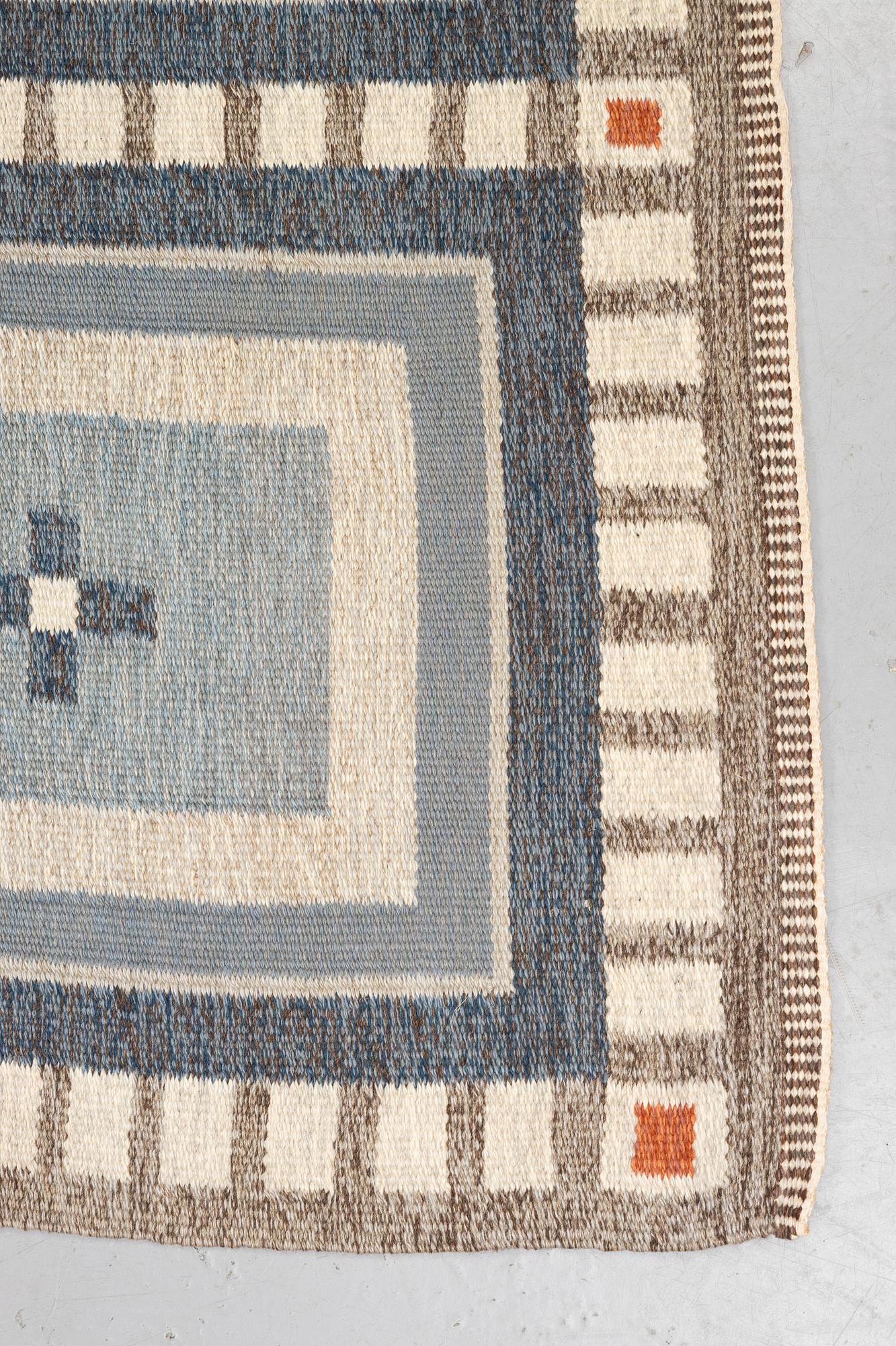 Sigvard Bernadotte, matta, rölakan, ca 320 x 194 cm, osignerad.