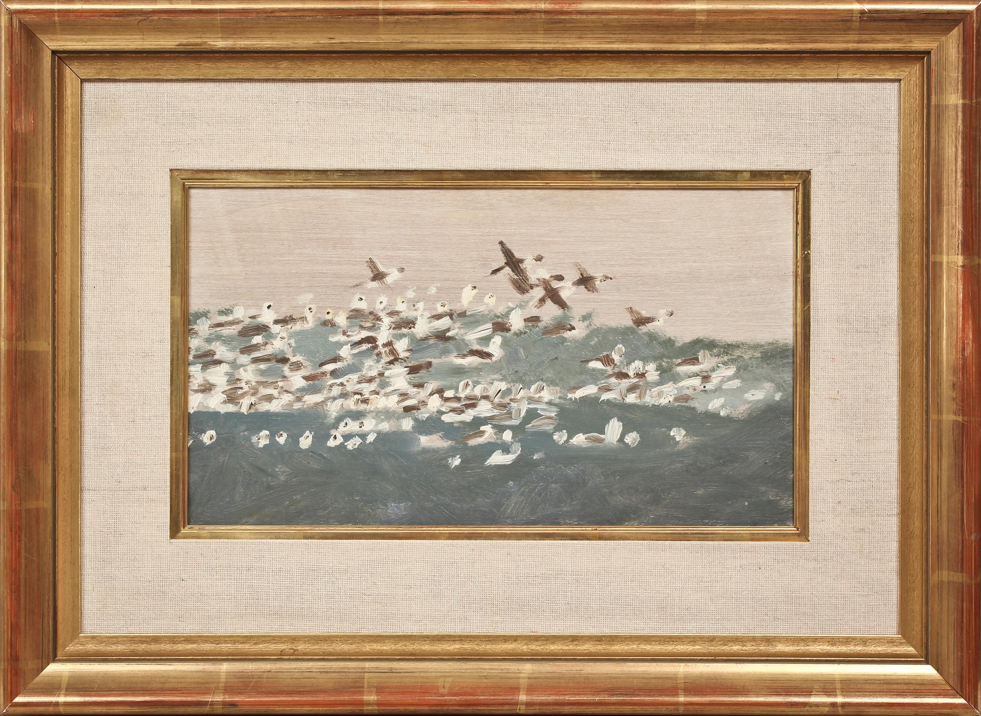 BRUNO LILJEFORS, olja på pannå, osign.