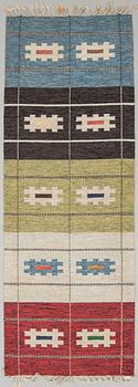 GALLERIMATTA, rölakan. 1900-talets mitt. Ca 249 x 88 cm.