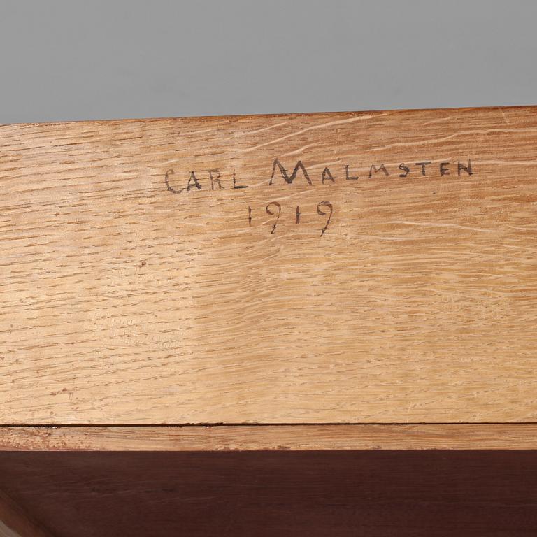 SKÅP, Carl Malmsten, signerat och daterat 1919.