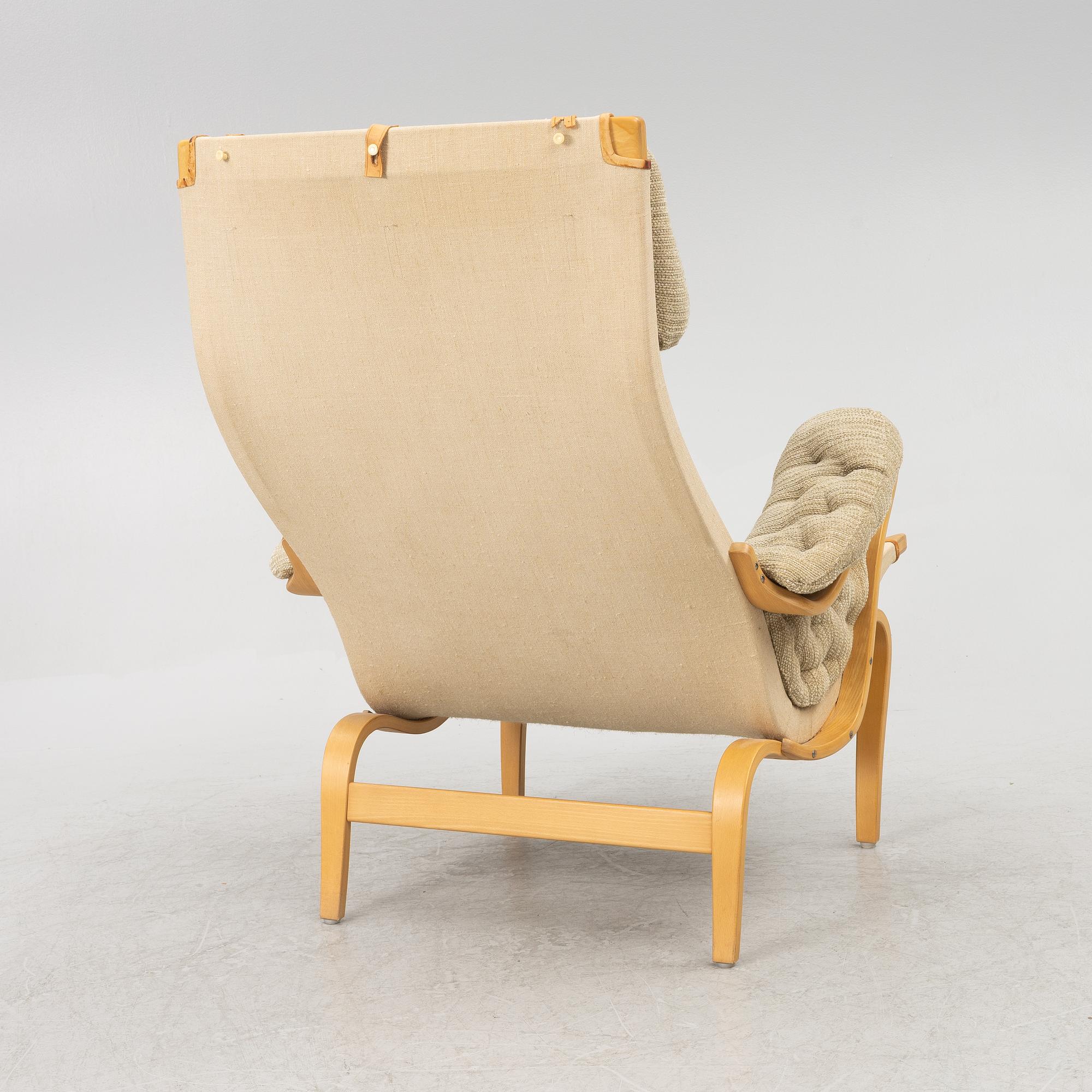 Bruno Mathsson, a  "Pernilla" armchair, Dux.
