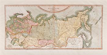624. MAP OF THE RUSSIAN EMPIRE.
