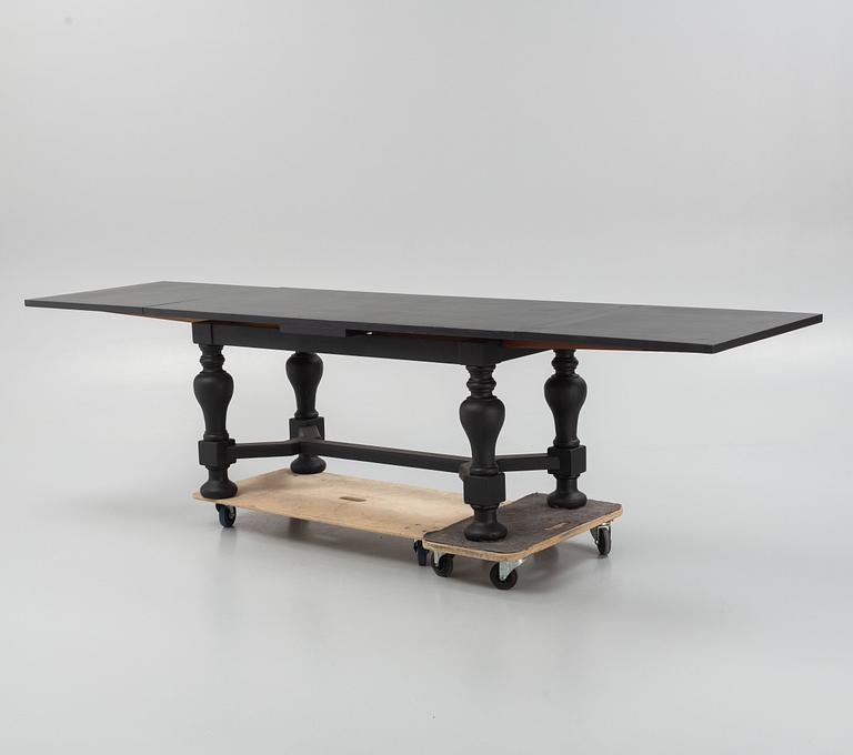 A Baroque style table, circa 1900.