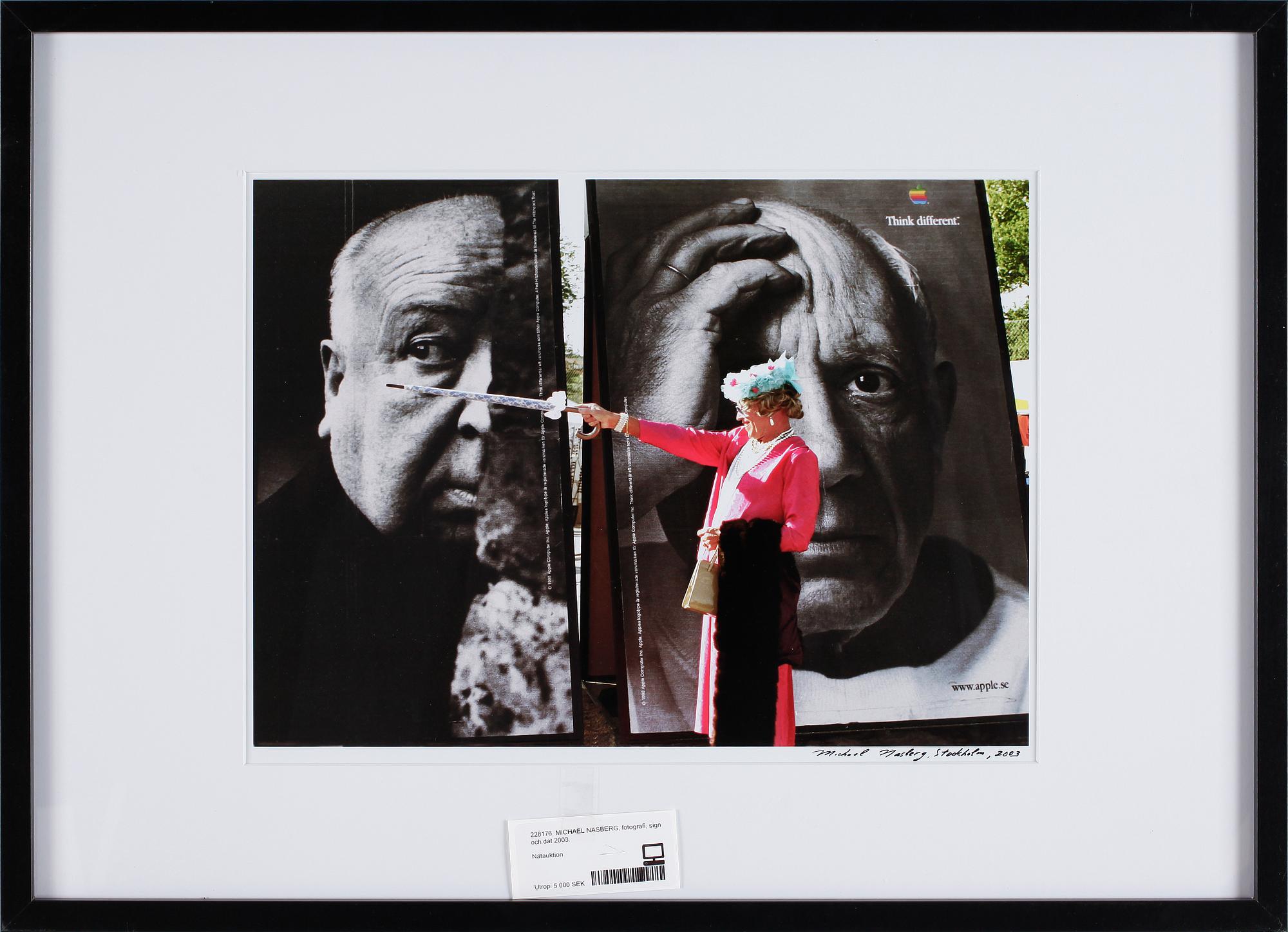 MICHAEL NASBERG, fotografi, sign och dat 2003.