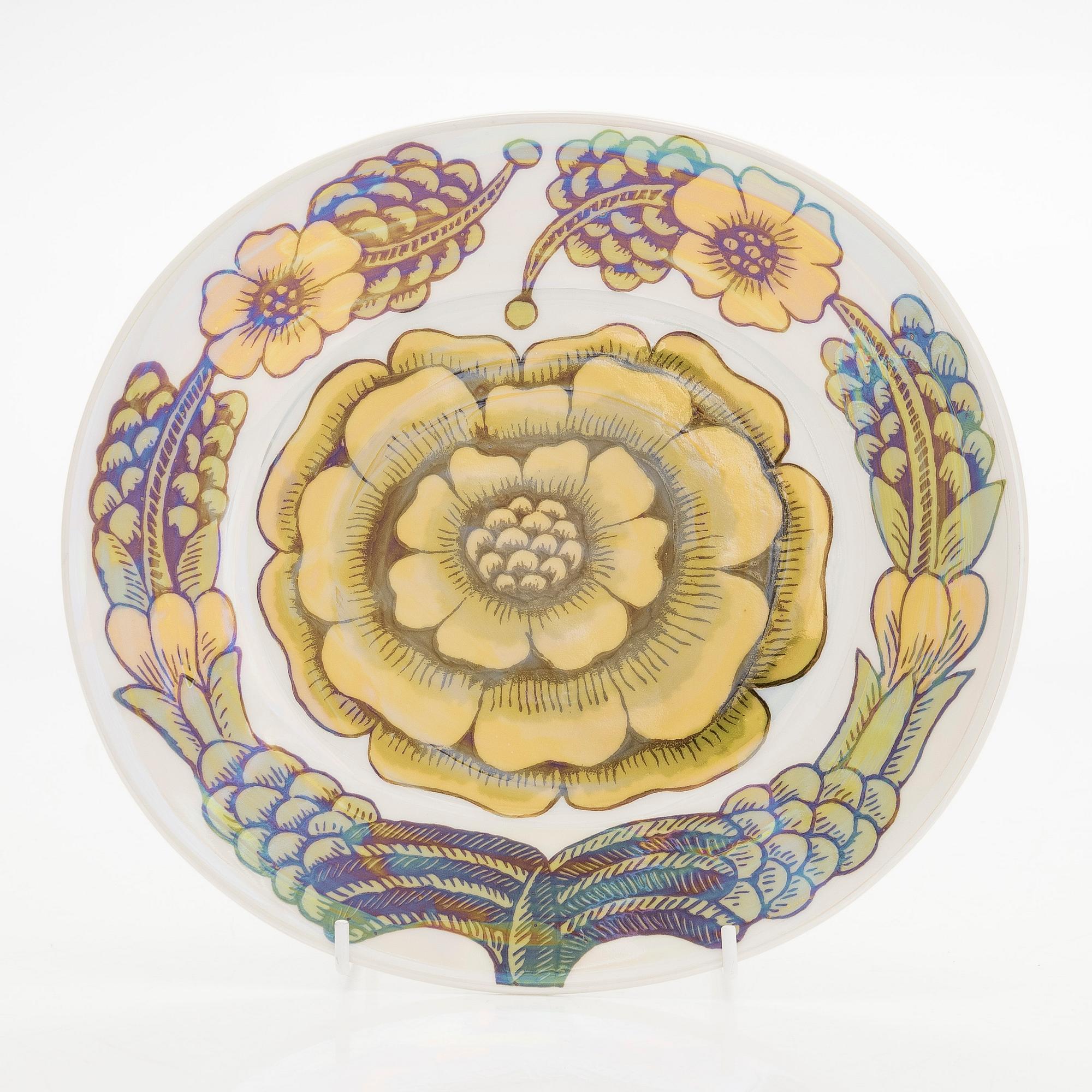 Birger Kaipiainen, vati, posliini, "Elegance/2", numeroitu 301. Pro Arte, Arabia.