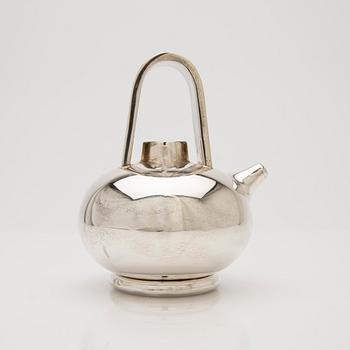 Teapot, sterling silver, Mexico.