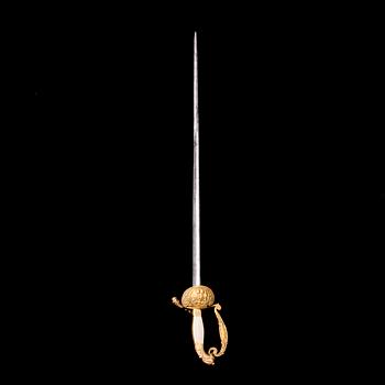 DRÄKTVÄRJA, empir, troligen Frankrike, 1800-tal.
