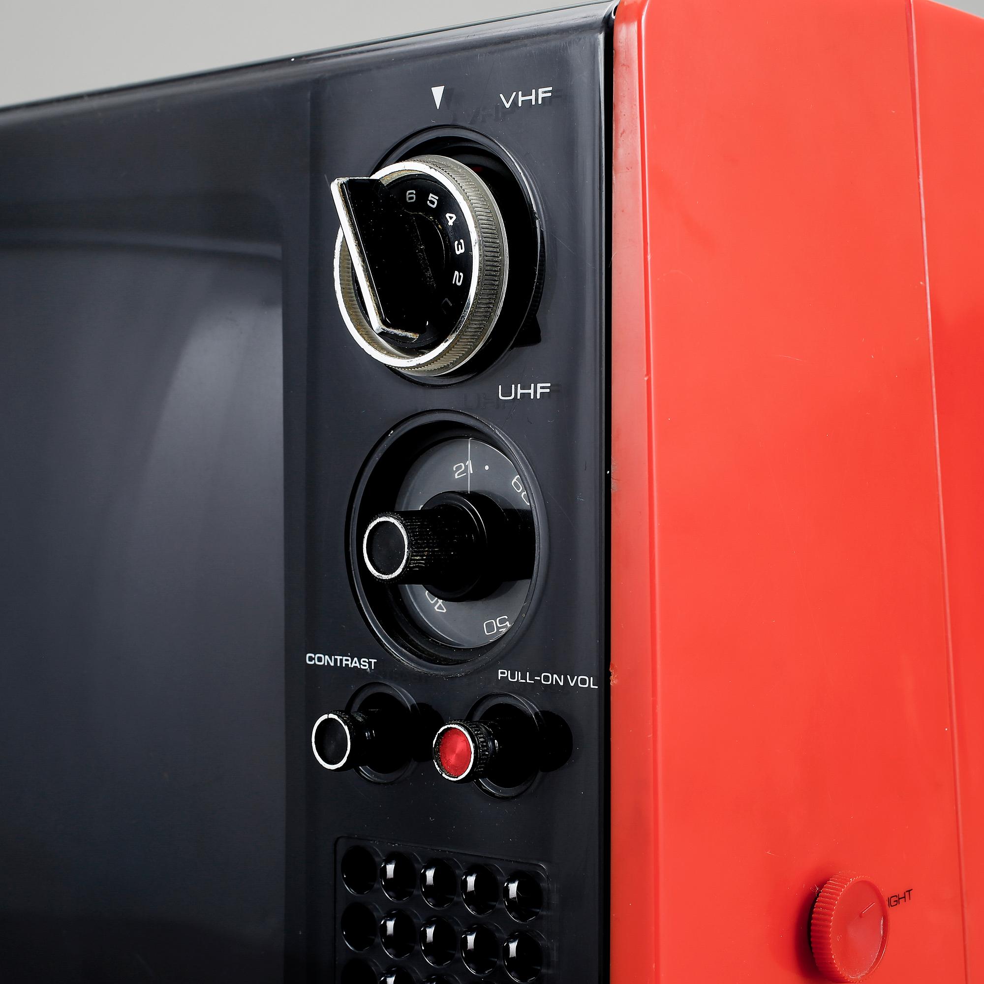 TV, Toshiba, Modell 12SS, 1970-tal.