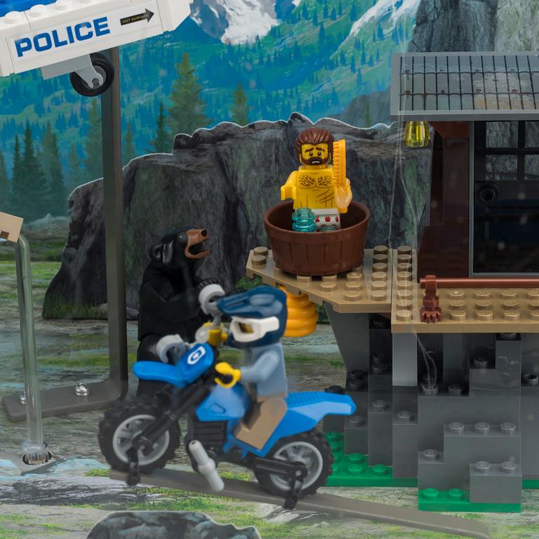 SHOP / DISPLAY MONTER, 'Lego City 60170 & 60173', 2000-tal.