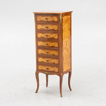 A Louis XV-style chest of drawers, second half of the 20th Century.