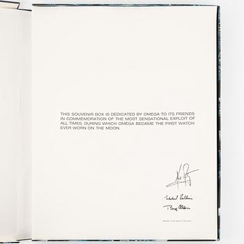 Omega Souvenir Box to commemorate the Speedmaster becoming the first watch worn on the moon in 1969.