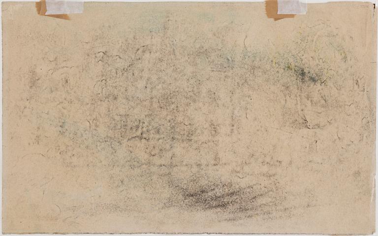 CARL FREDRIK HILL, Charcoal, signed and.
