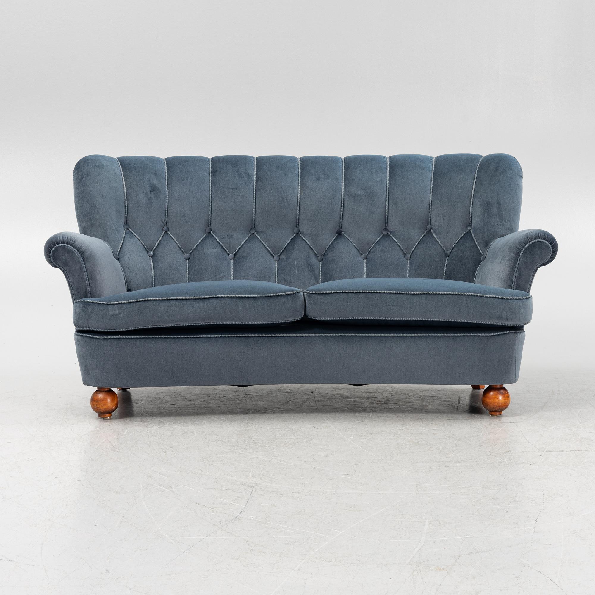 Sofa, Swedish Modern, mid 20th century.