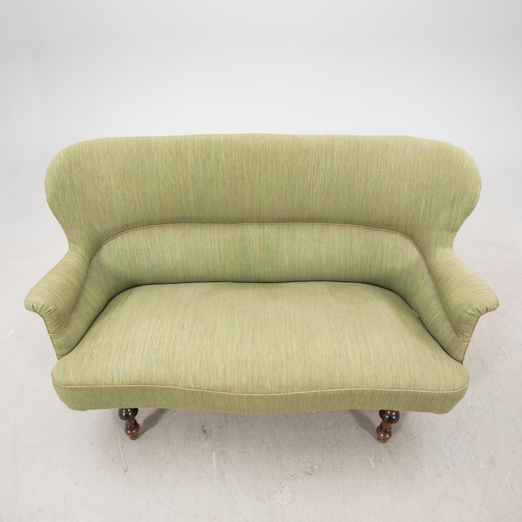 A late 19th century sofa.