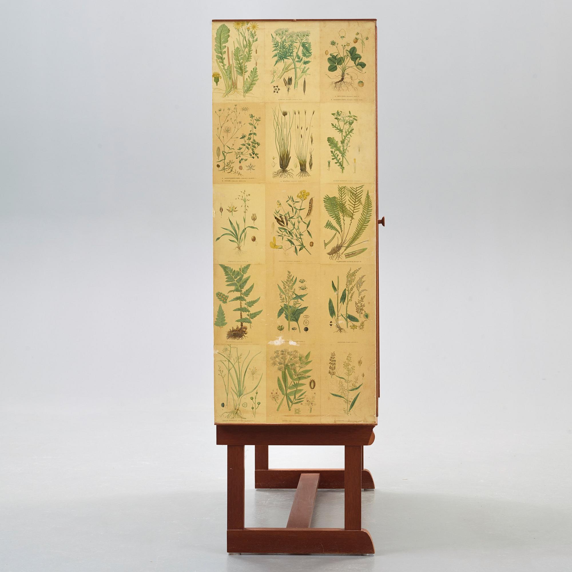 JOSEF FRANK, skåp, "Flora", Firma Svenskt Tenn, modell 852.