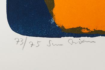 two litographs in colours, signed and numbered 62/75 and 73/75.