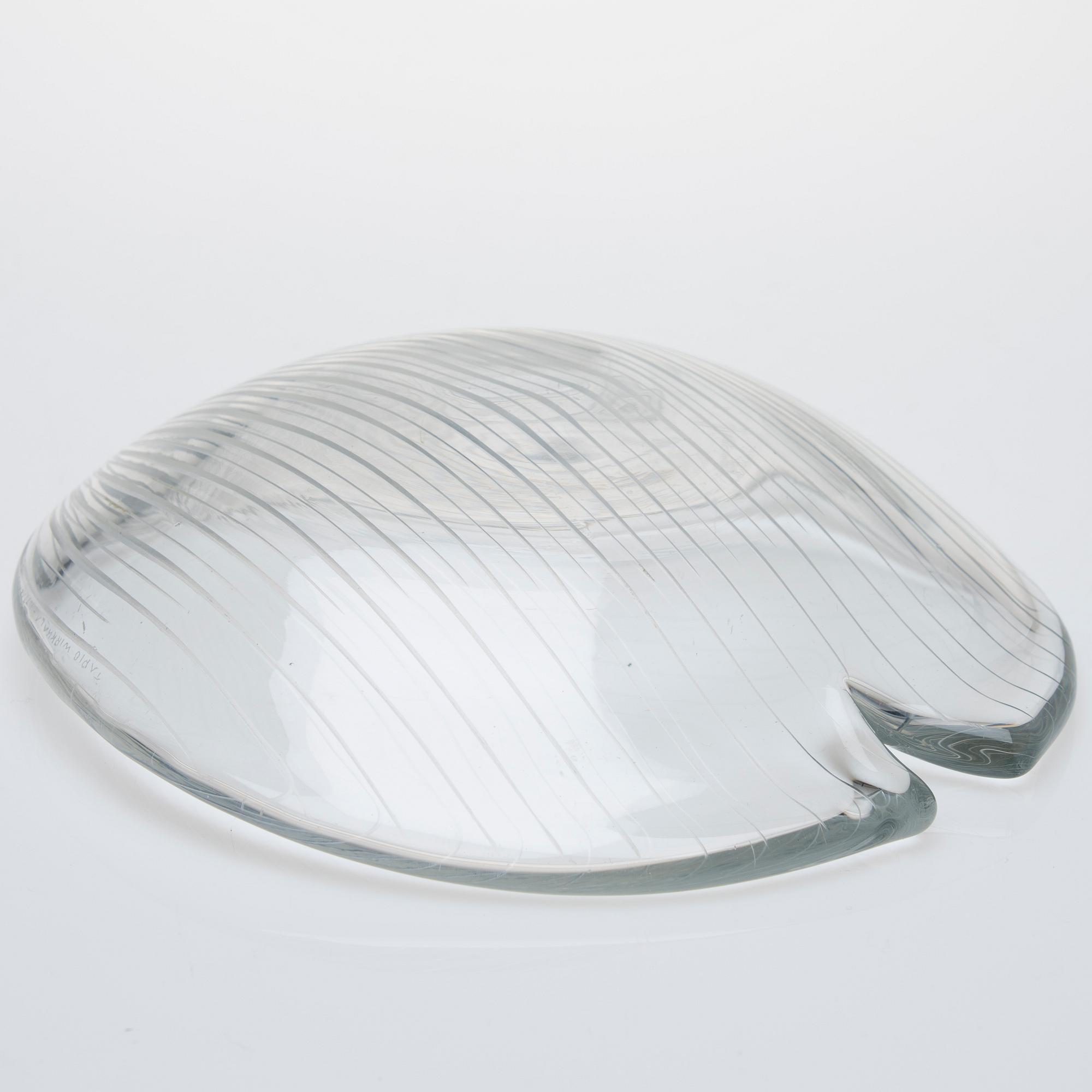 SKÅL, glas, 3343, signerad Tapio Wirkkala - Iittala, 1950-tal.