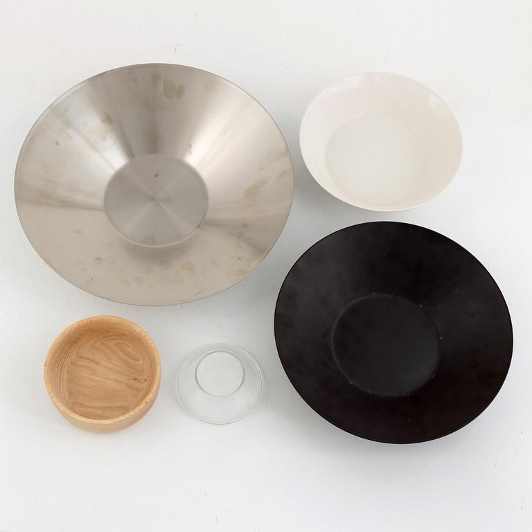 Claesson Koivisto Rune, skålar, 5 st, "Set of Bowls", Design House, Stockholm, 2014, prototyp.