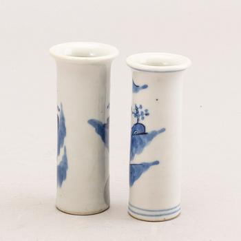 A group of Chinese and south east asian miniture vases and vessels, 19th Century.