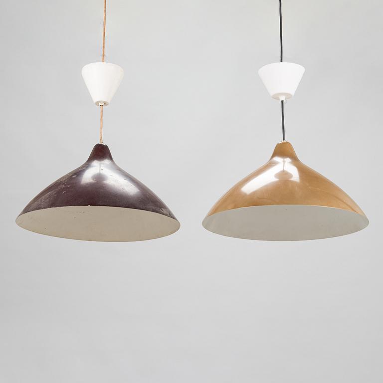 Lisa Johansson-Pape, a set of three pendant lights for Stockmann Orno, Finland.