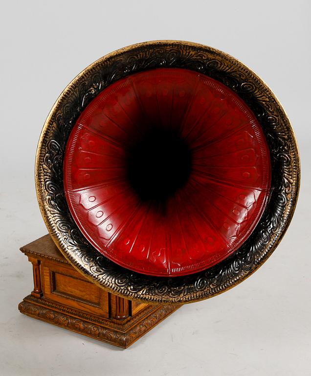 TRATTGRAMMOFON, Tresor Soundbox, tidigt 1900-tal.