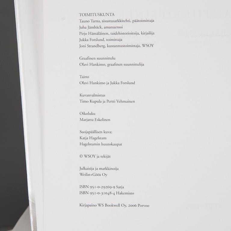 "SUOMEN ANTIIKKIESINEET", böcker, red. Kari-Paavo Kokki et al. 5 volymer, Weilin+Göös, WSOY Borgå 2006.