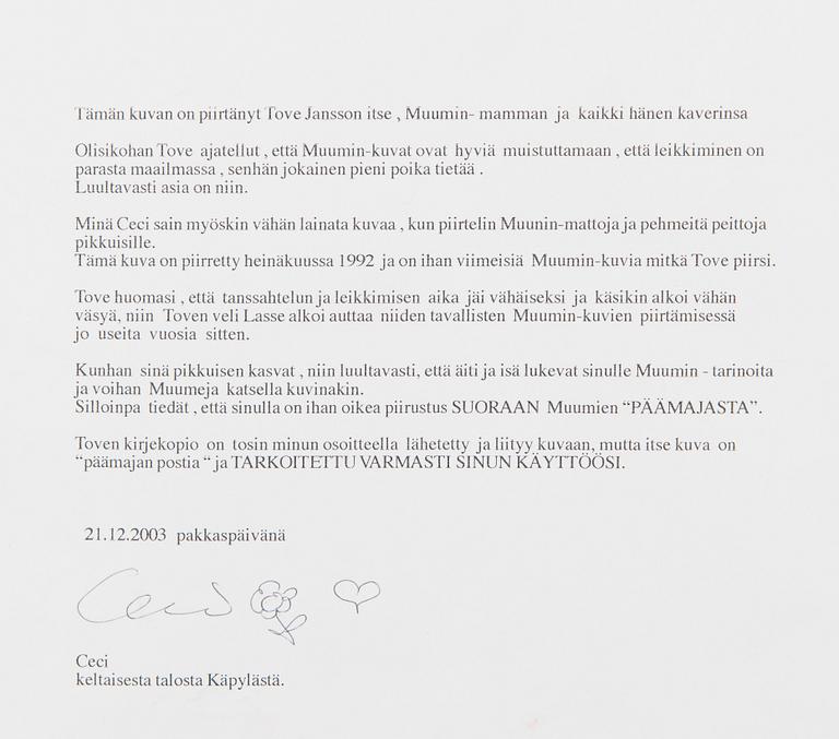 Tove Jansson, Muminmamman.