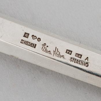 CIGARETTMUNSTYCKE, silver, Wiwen Nilsson, 1956. Vikt 50 g.