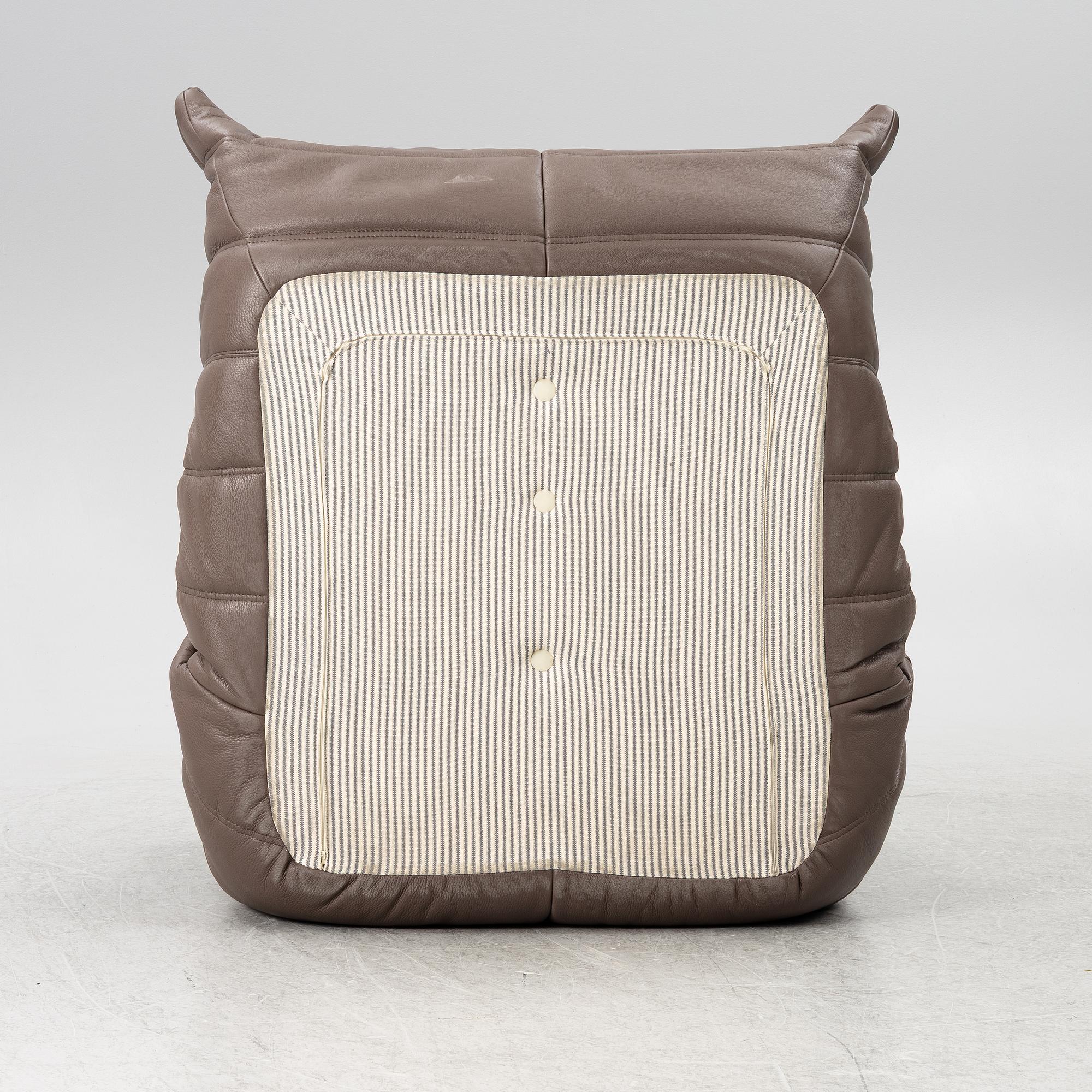 Michel Ducaroy, fåtölj, "Togo", Ligne Roset, Frankrike, samtida.